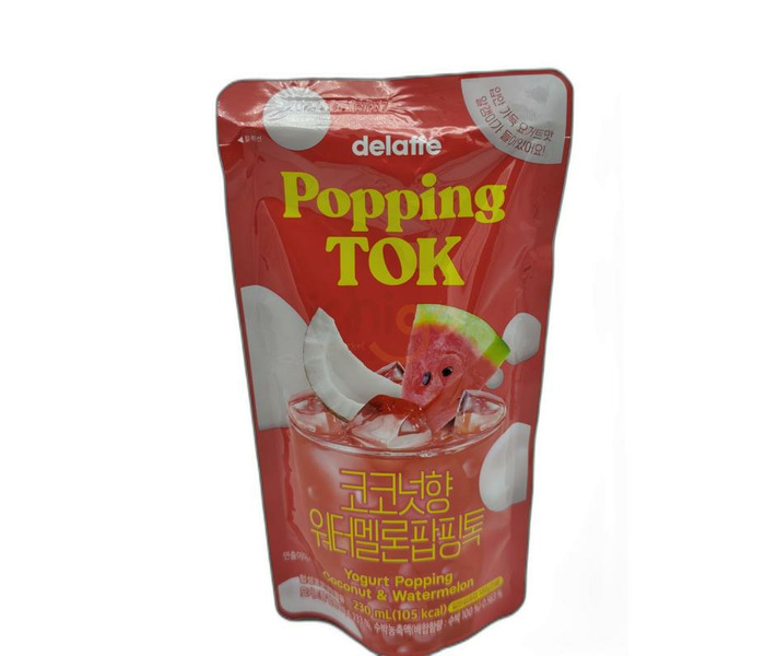 POPPING TOK COCO Y SANDÍA  YOGURT
