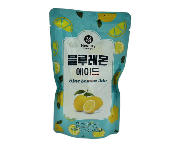 Cafe Mcnulty Blue lemon Ade 190mlx10x3