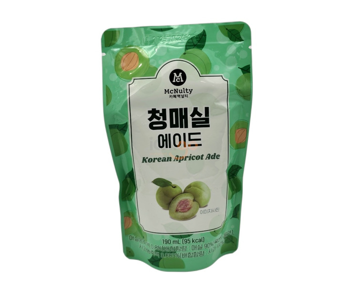 Cafe Mcnulty Korean Apricot Ade 190mlx10x3