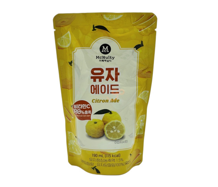 Cafe Mcnulty Korean Citron Ade 190mlx10x3