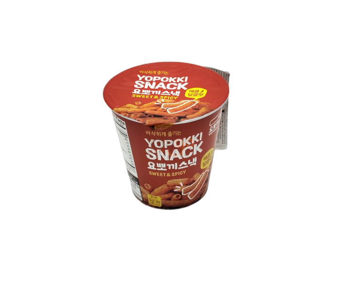 Yopokki Snack Sweet & Spicy portion cup 50gx12
