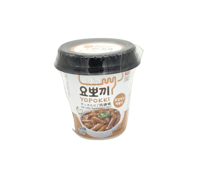 PASTEL DE ARROZ COREANO CON SABOR A POLLO 130G