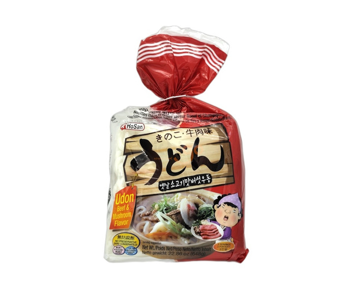 TALLARINES DE UDON CON SABOR SETA Y TERNERA