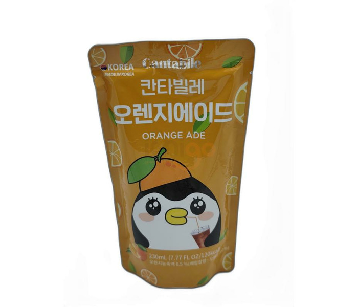 BEBIDA REFRESCANTE CON SABOR A NARANJA