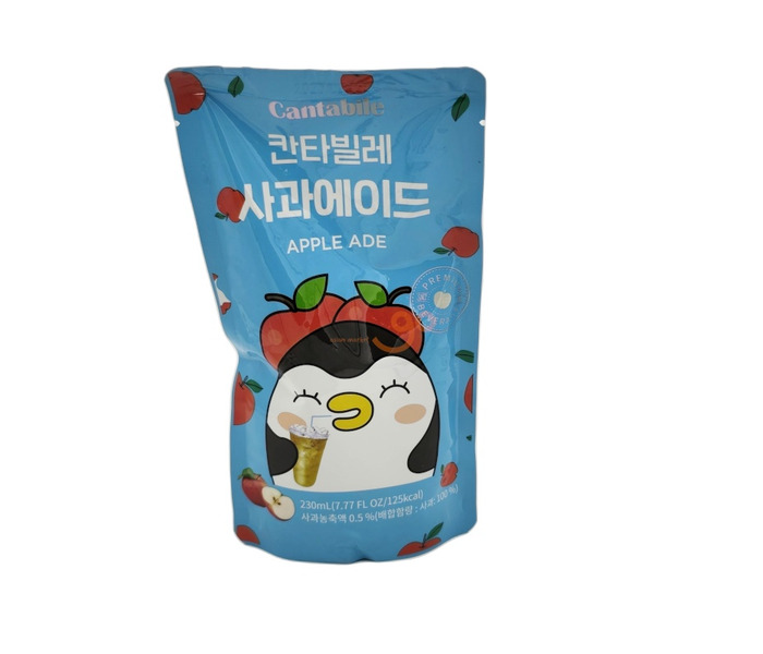 BEBIDA REFRESCANTE CON SABOR A MANZANA 230ML