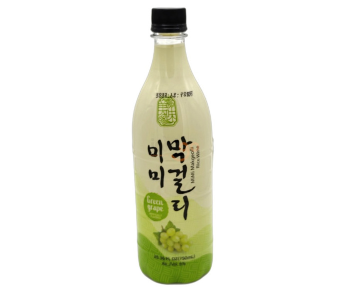 BEBIDA ALCOHÓLICA COREANA A BASE ARROZ CON SABOR A UVA BLANCA