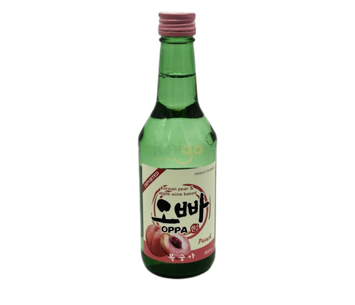 SOJU CON ZUMO DE MELOCOTÓN 12%