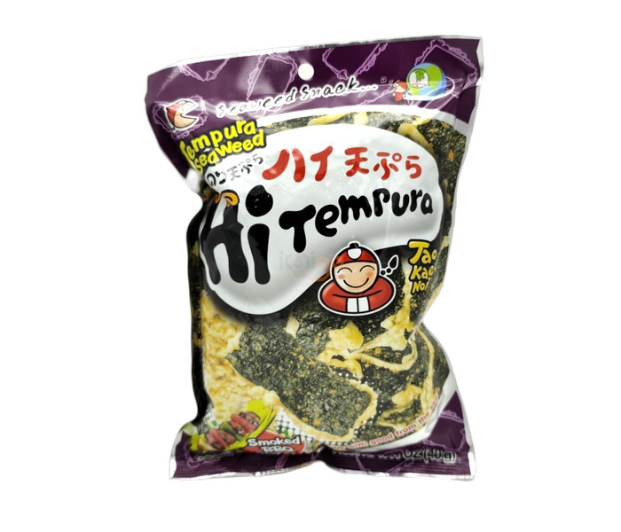 SNACK DE ALGAS EN TEMPURA CON SABOR A BARBACOA