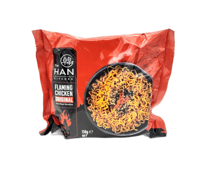 The Han Kitchen Flaming Chicken Original (No Meat) 138gx32