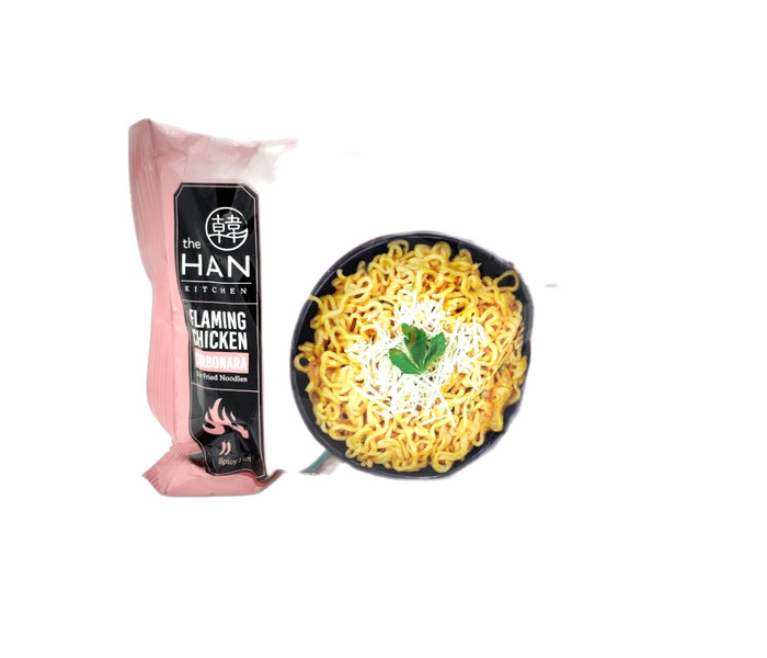 The Han Kitchen Flaming Chicken Carbonara (No Meat) 135gx32